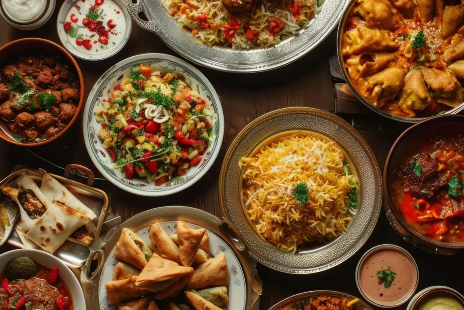 Sree Sabarees food variety background